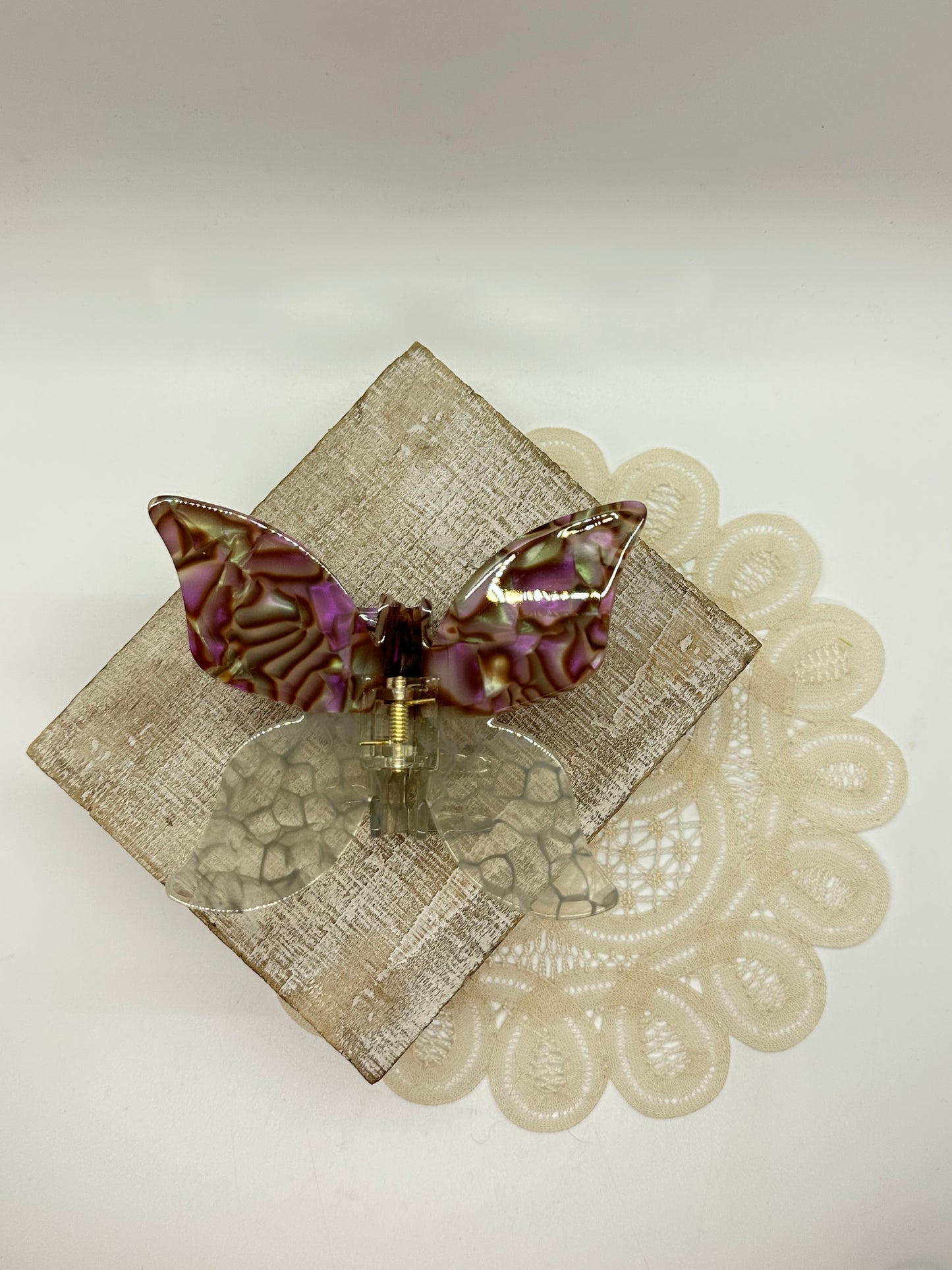 Large & Medium Butterfly Hair Claws