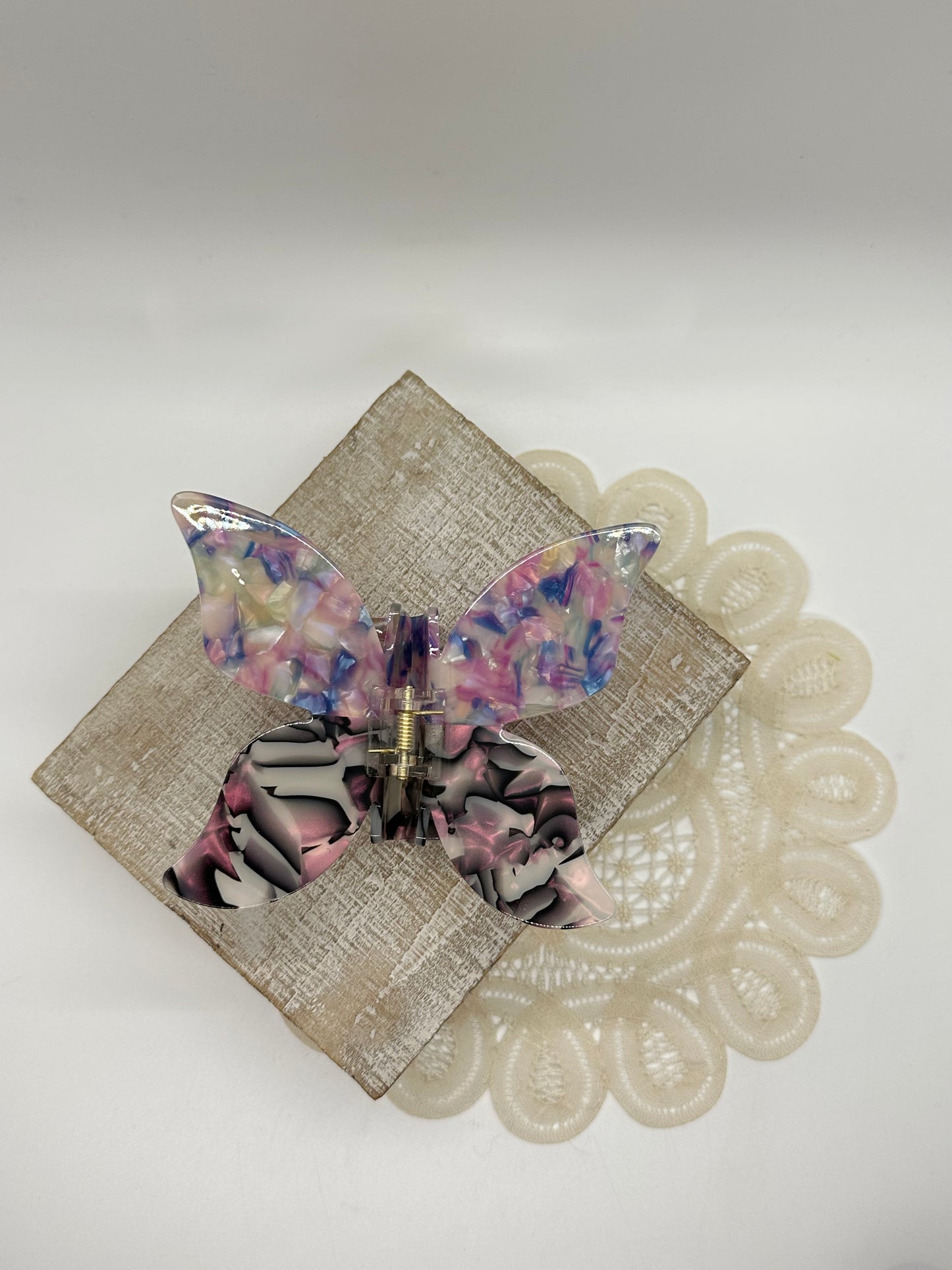 Large & Medium Butterfly Hair Claws