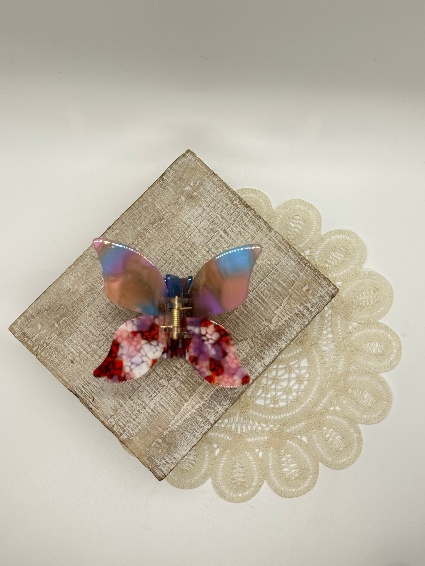 Large & Medium Butterfly Hair Claws
