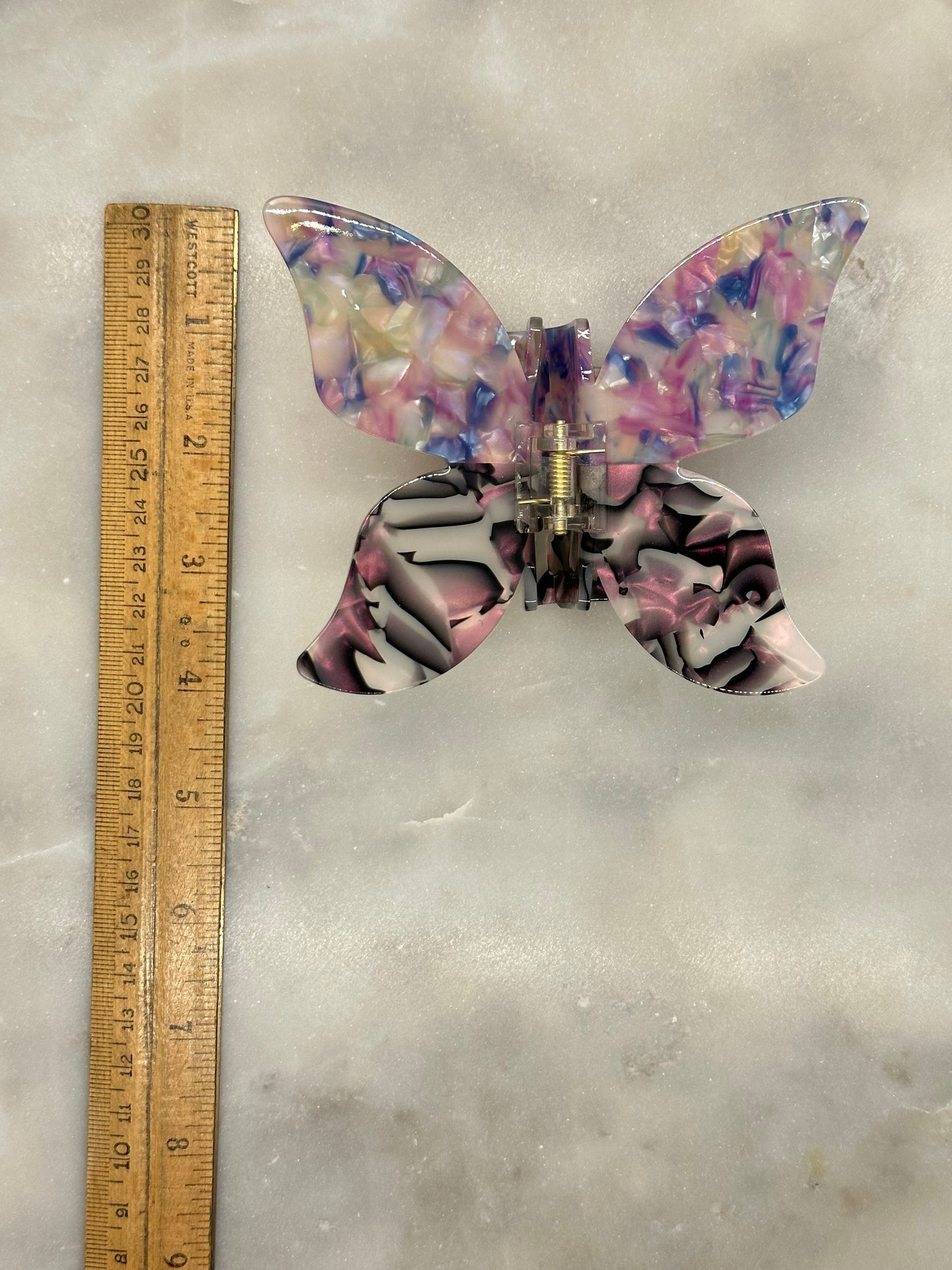 Large & Medium Butterfly Hair Claws
