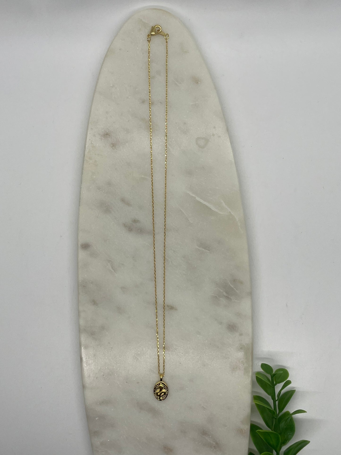 Snake Pendant Necklace