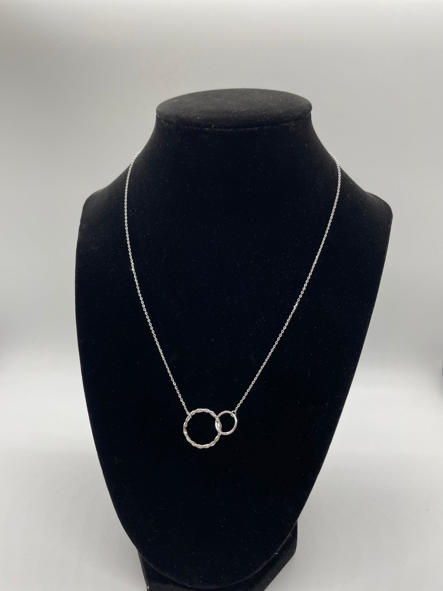 Double Circle Necklace