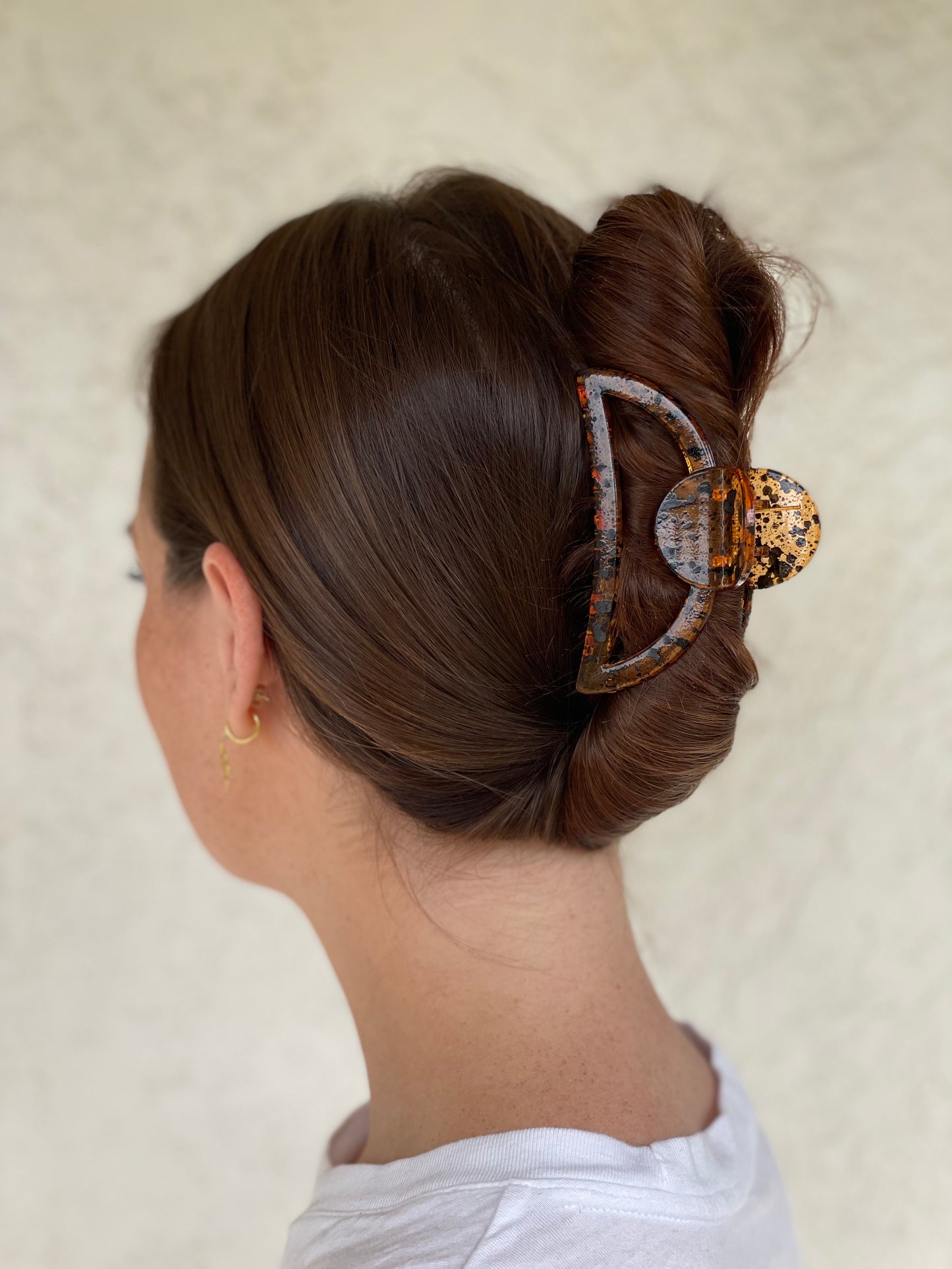 San Fransisco Clear Hair Claws