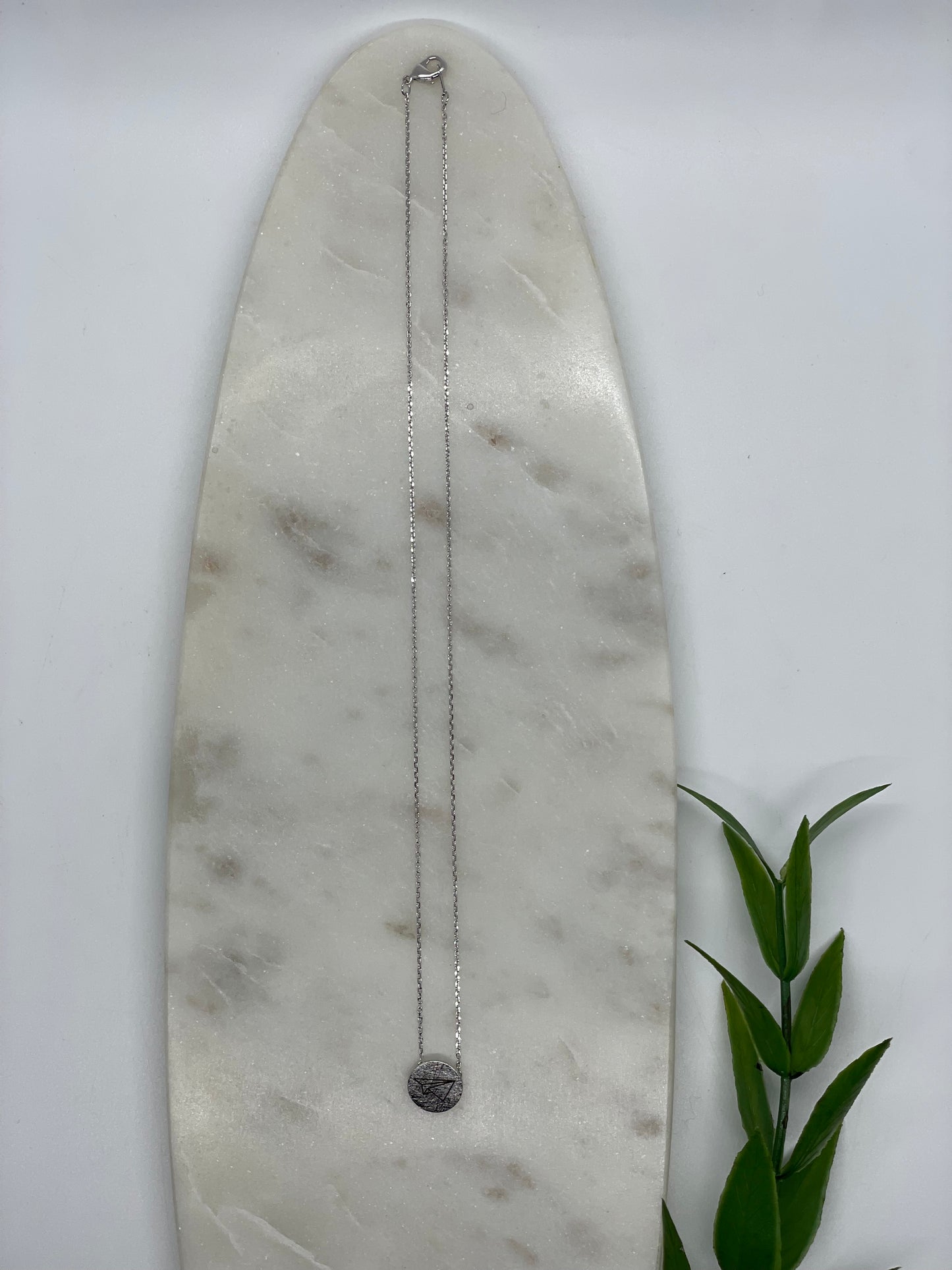 Paper Airplane Necklace