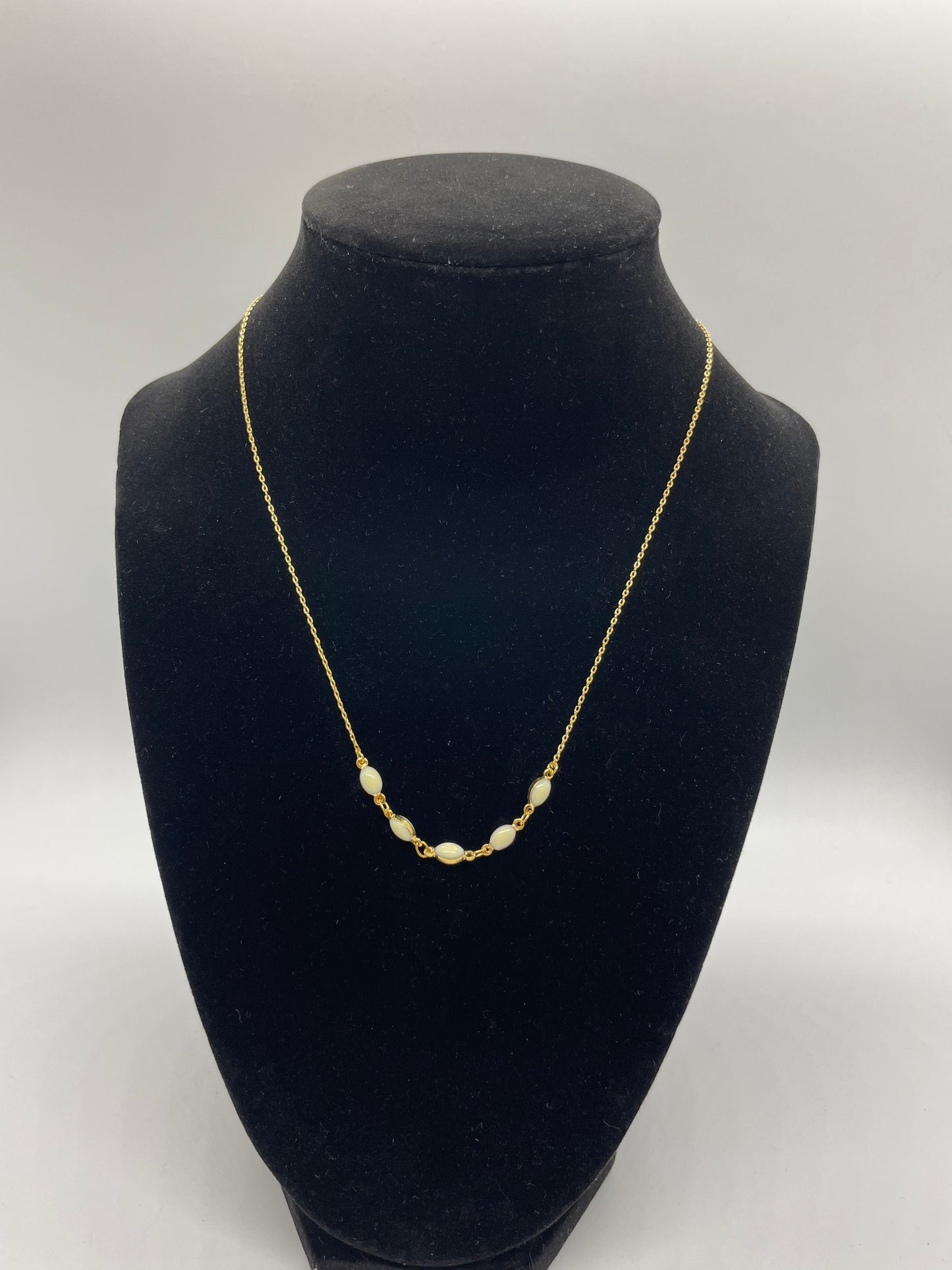 Oval Bead Necklace