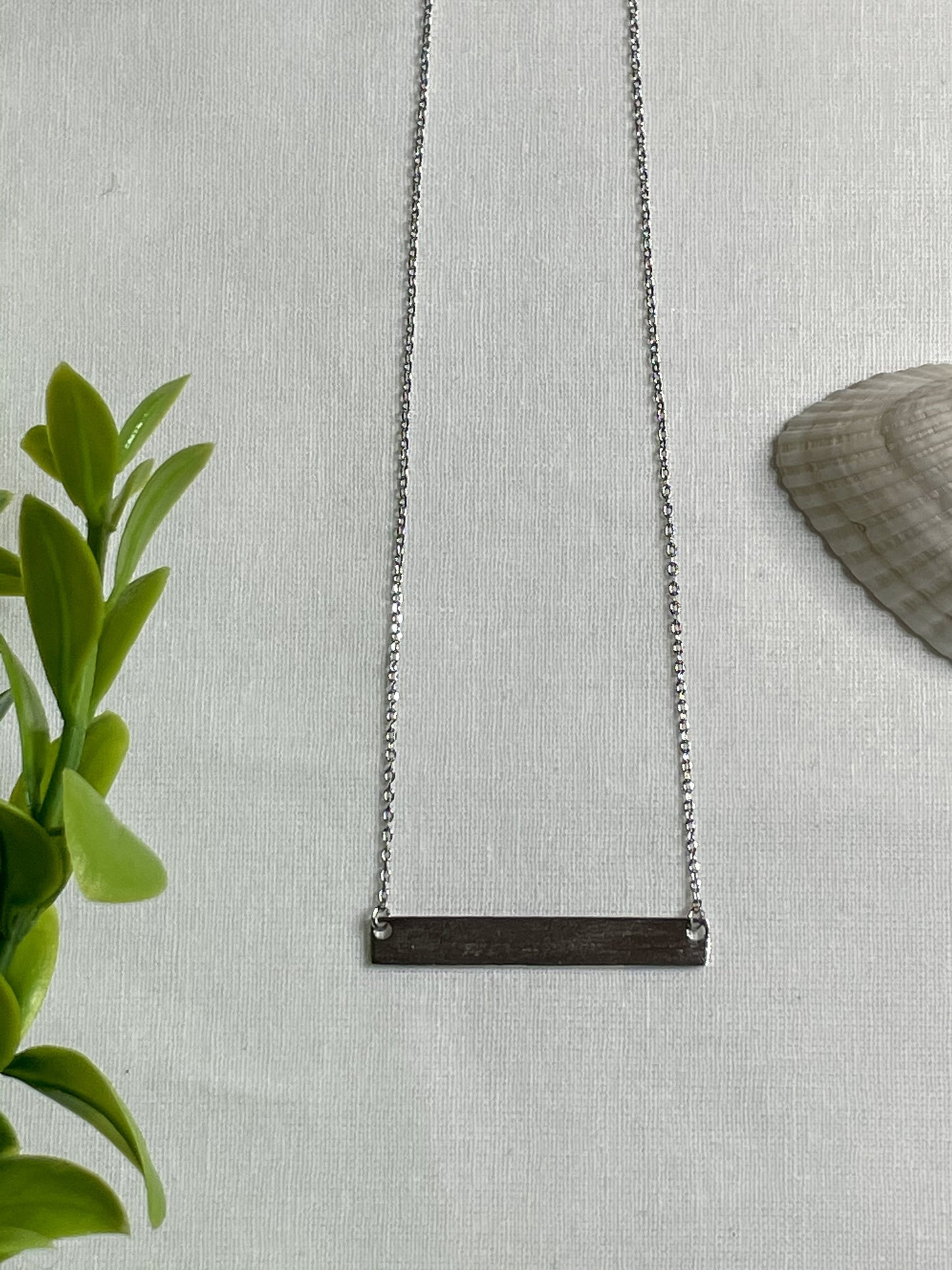 Dainty Bar Necklace