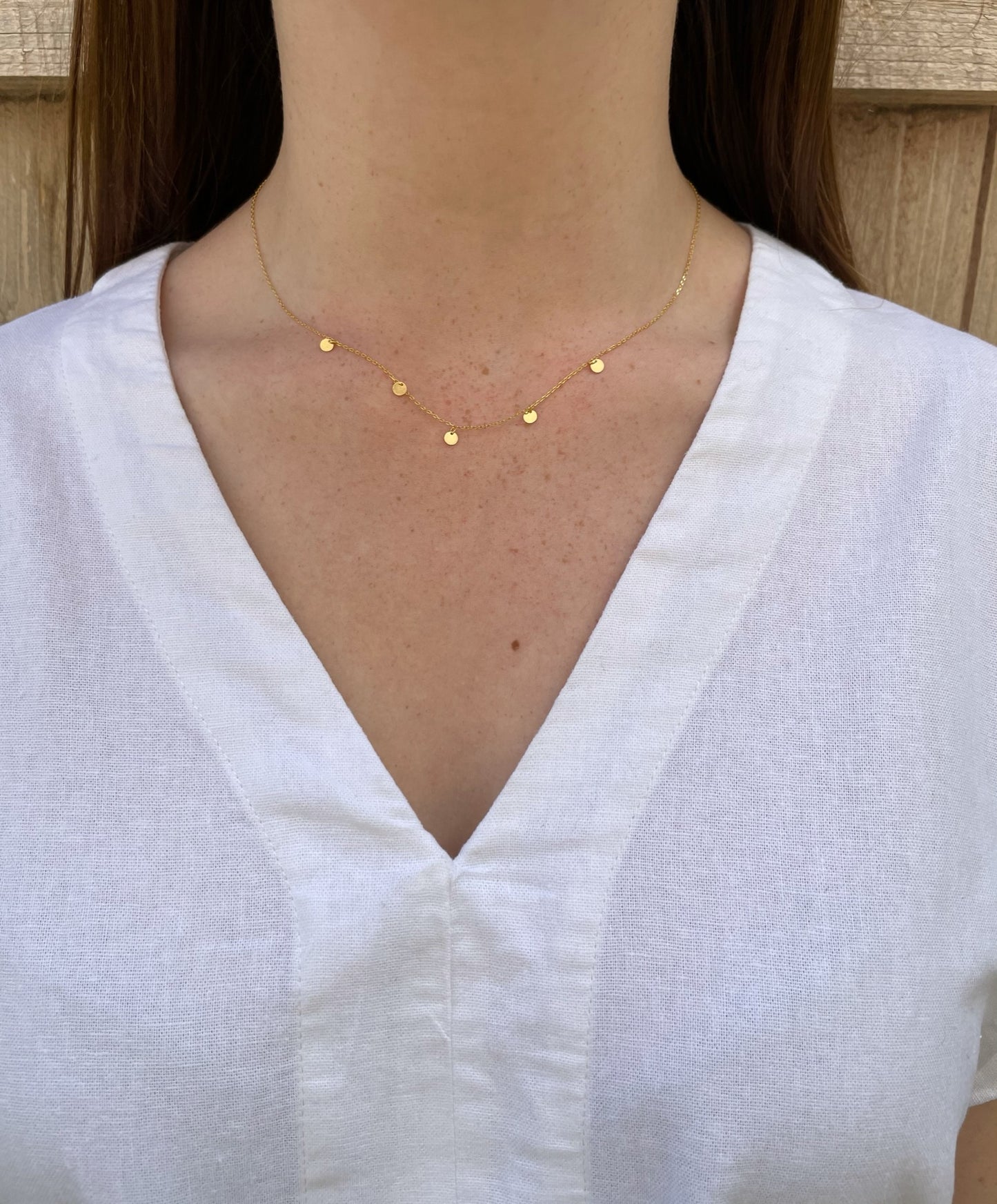 Circle Charm Necklace
