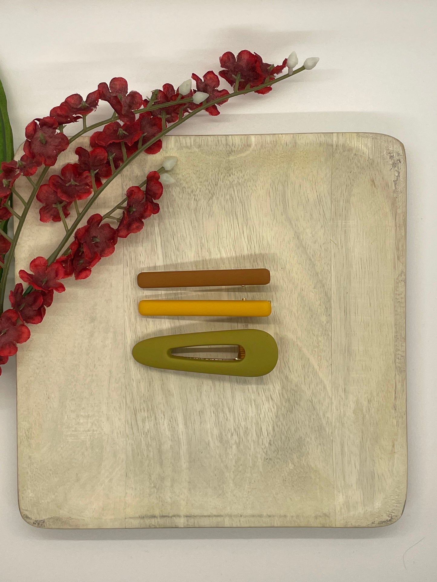 Triple Hair Clips