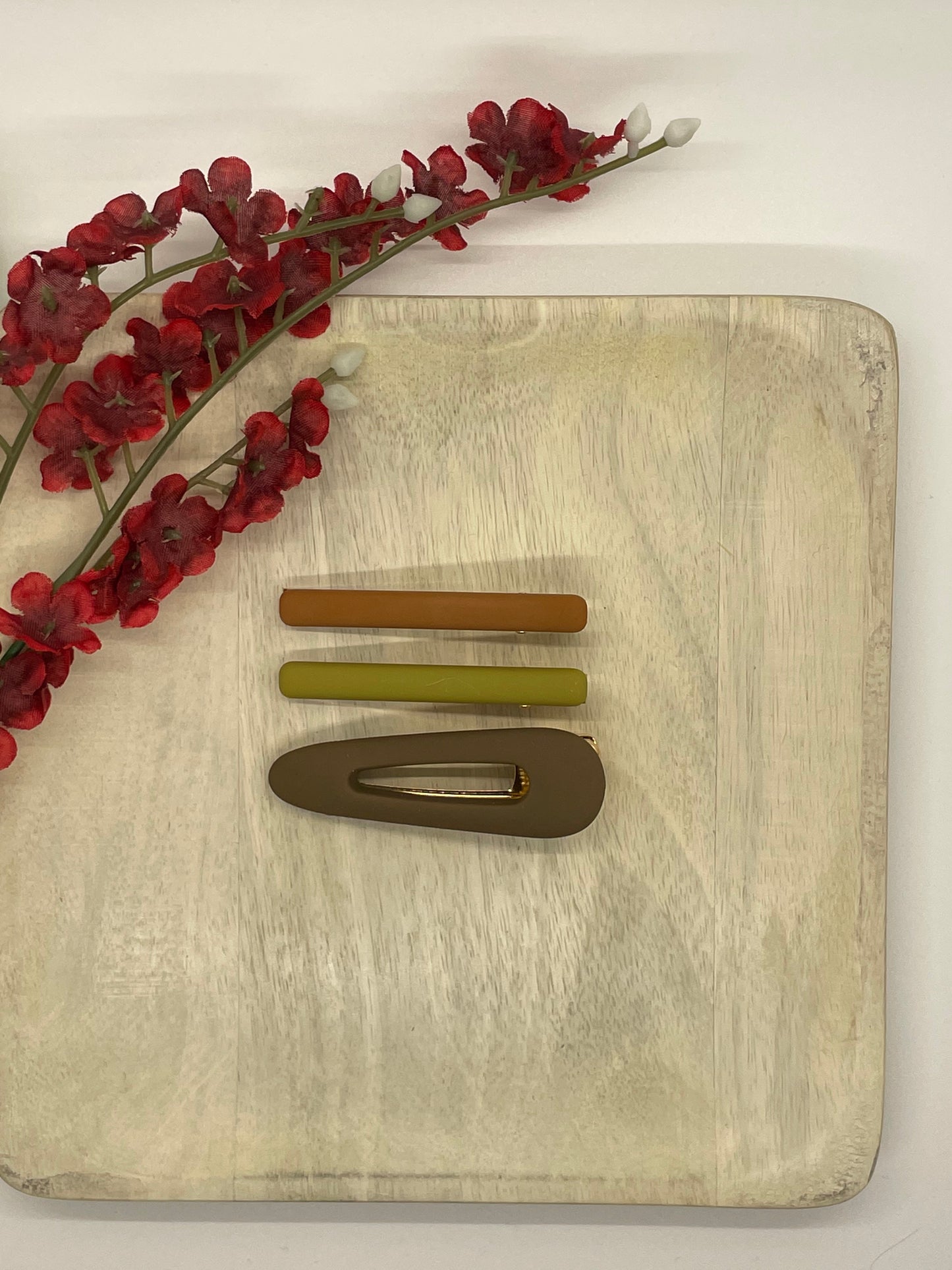 Triple Hair Clips