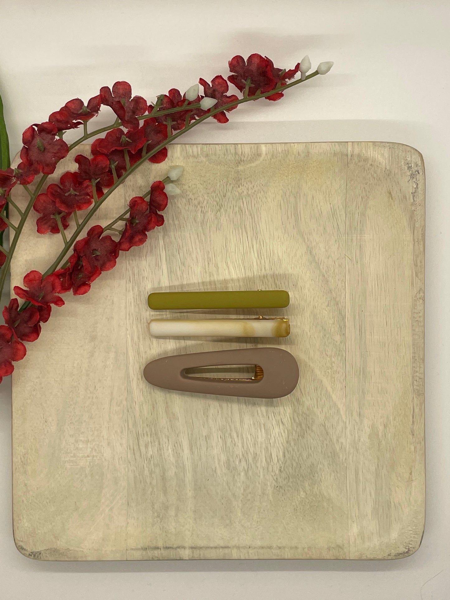 Triple Hair Clips