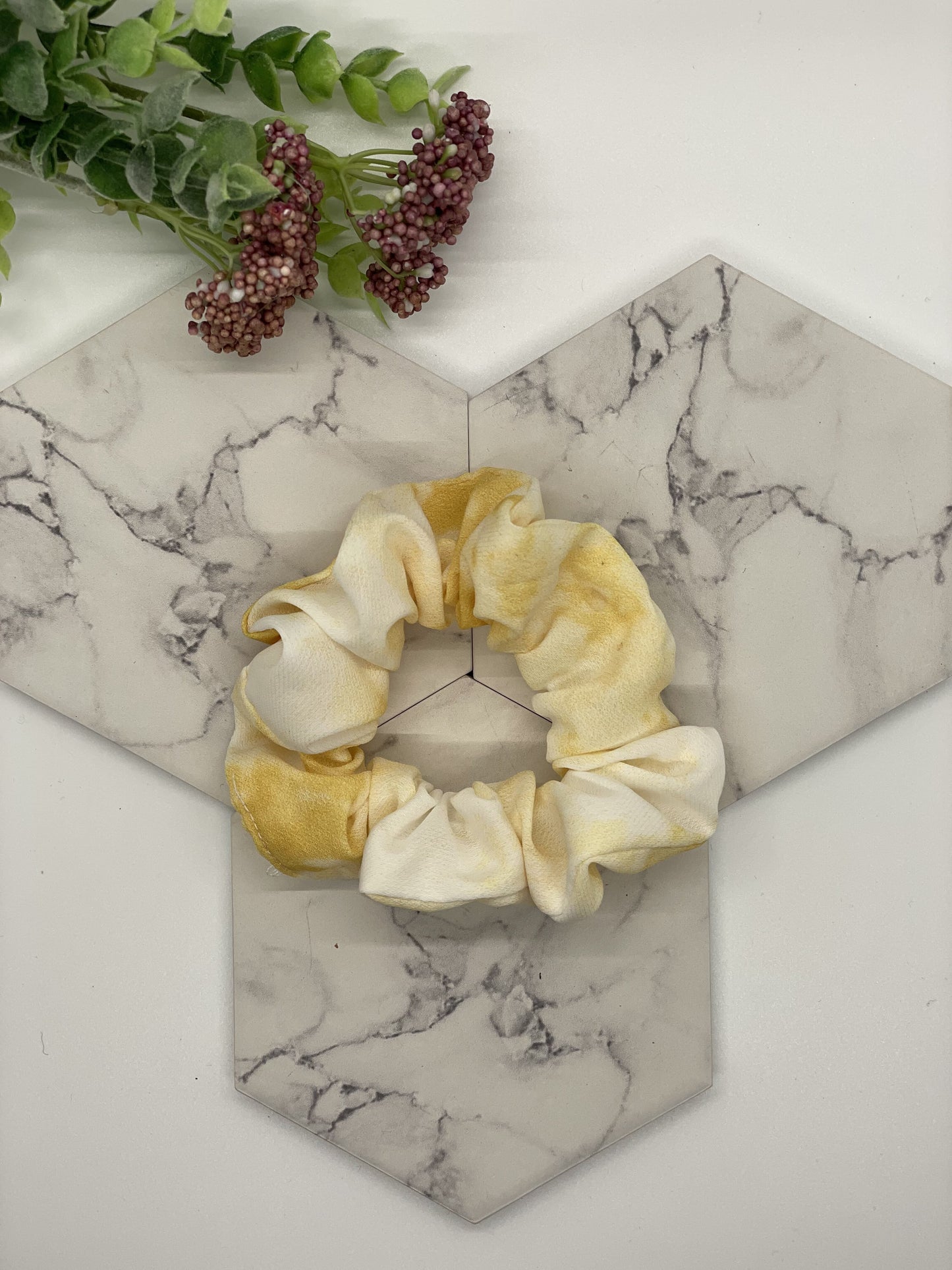 Tie Dye Scrunchies for hair and wrist accessories