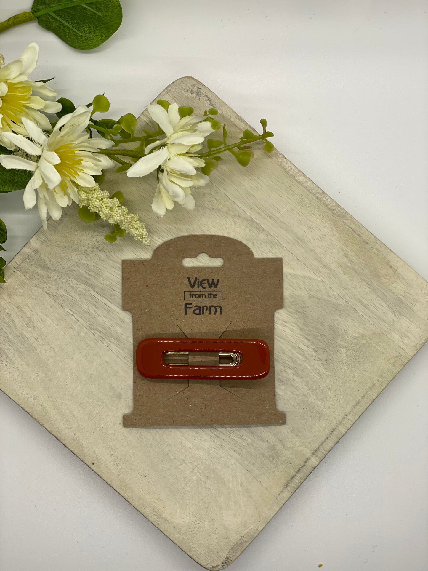 Rectangle Single Hair Clips