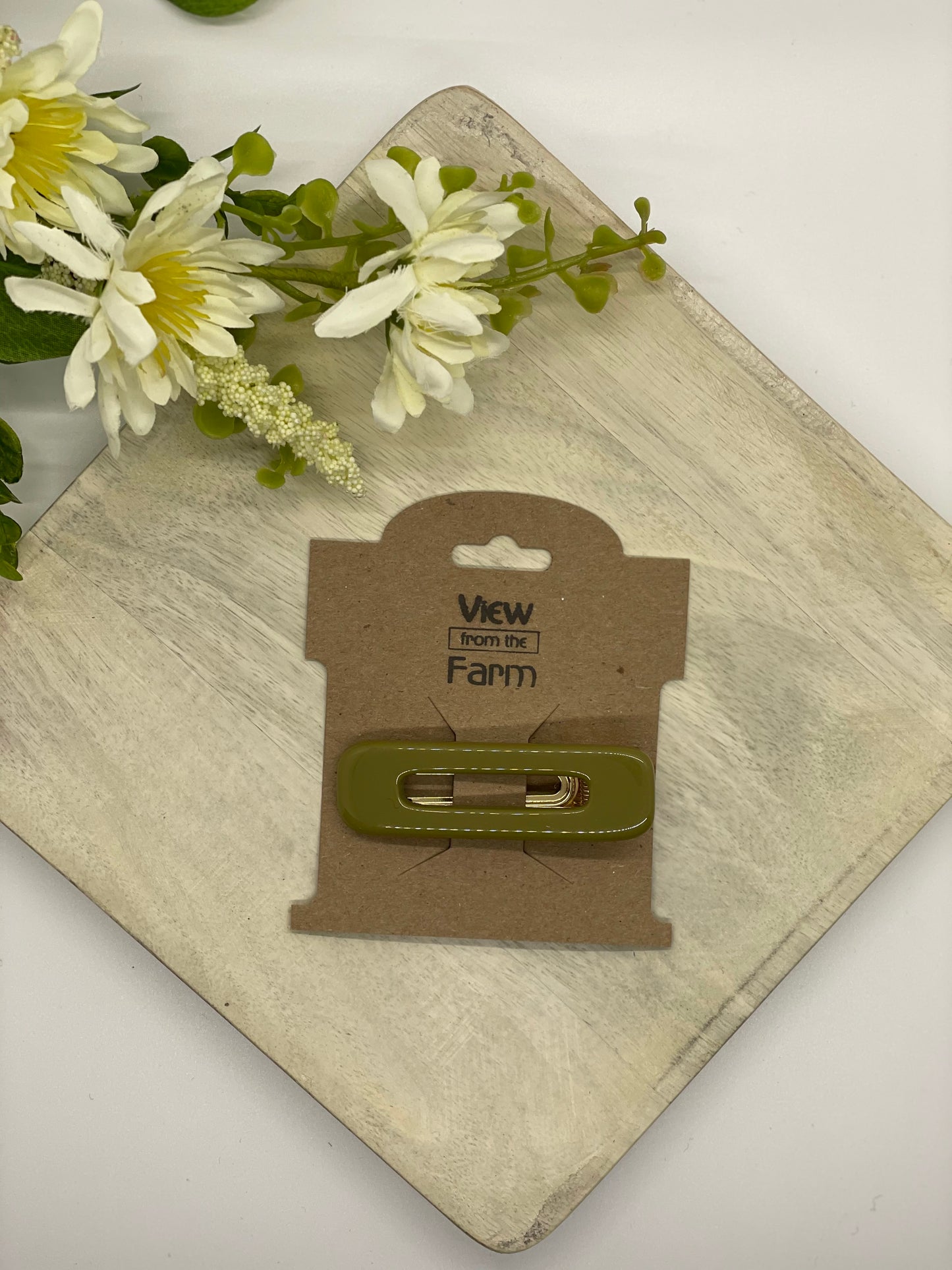 Rectangle Single Hair Clips