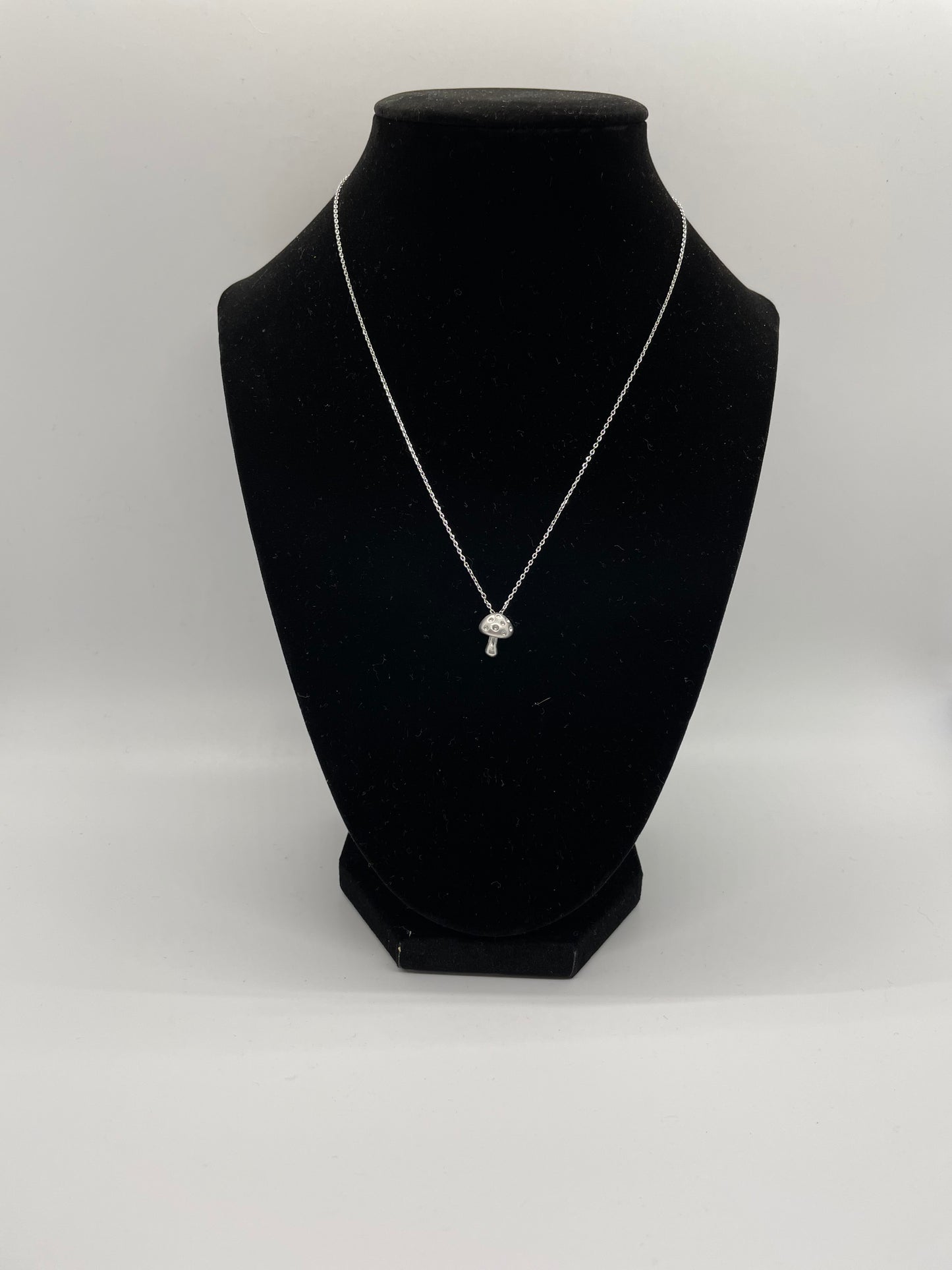Mushroom Pendant Necklace