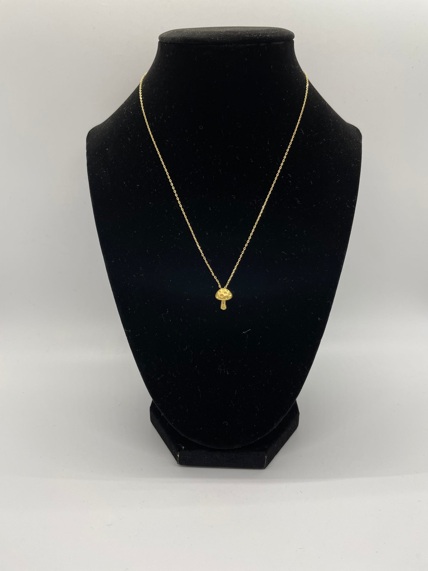 Mushroom Pendant Necklace