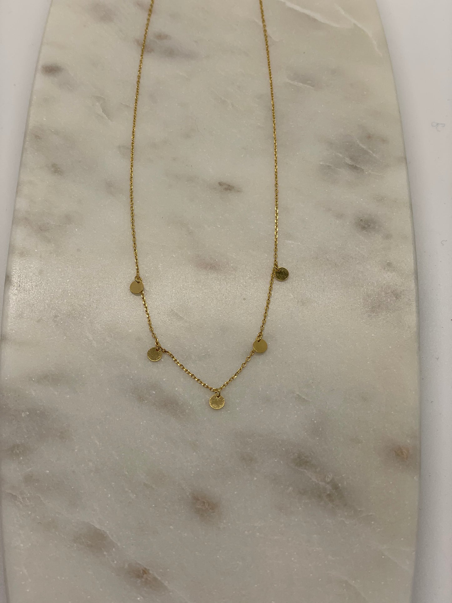 Circle Charm Necklace