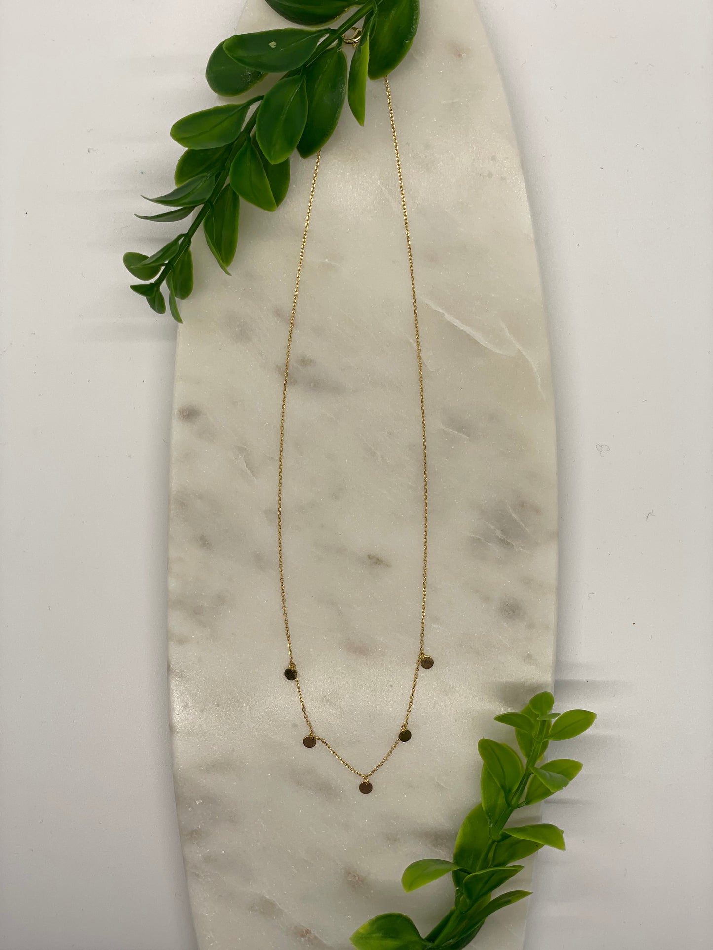 Circle Charm Necklace