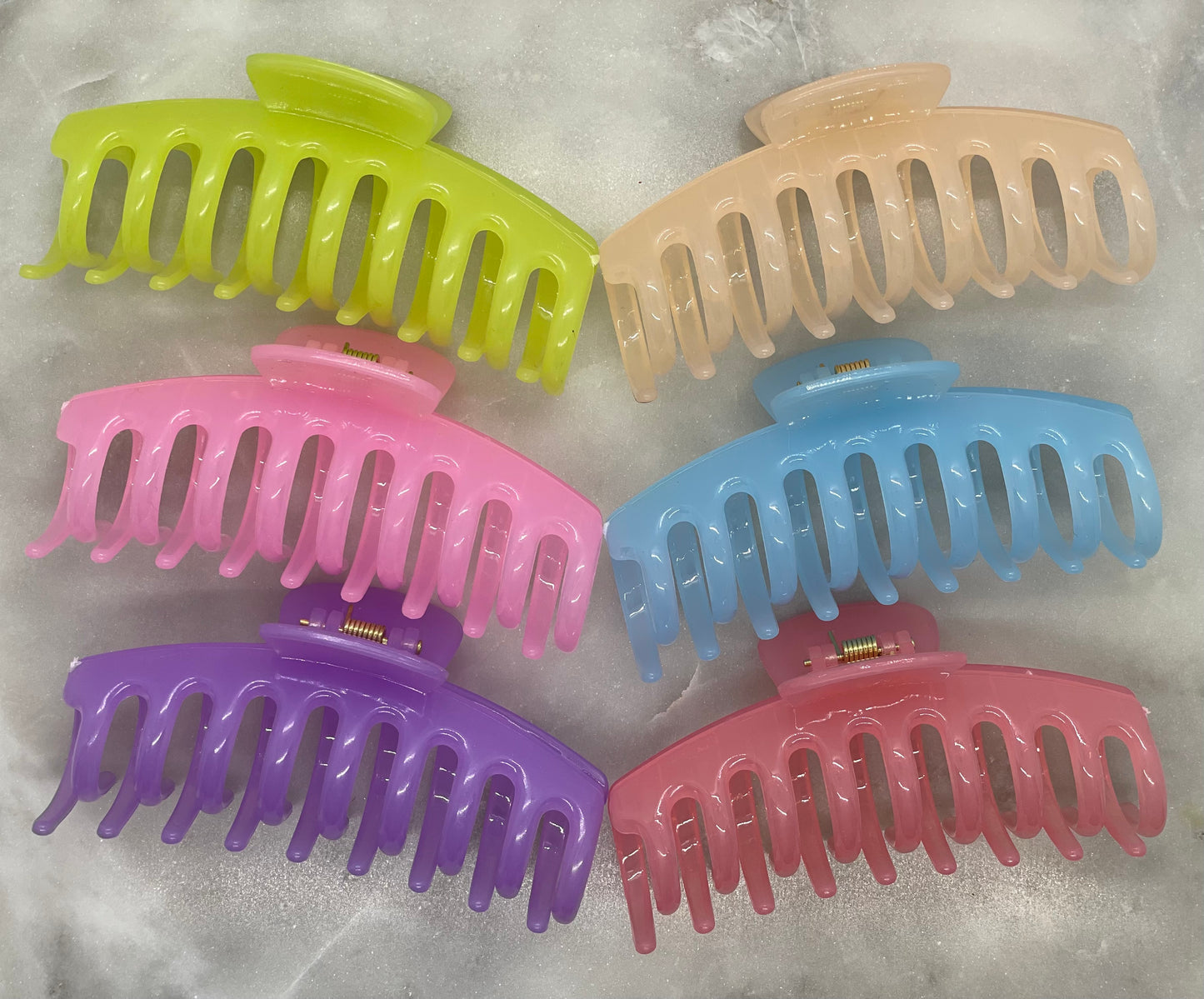 Portland Bright Color Large Hair Claw