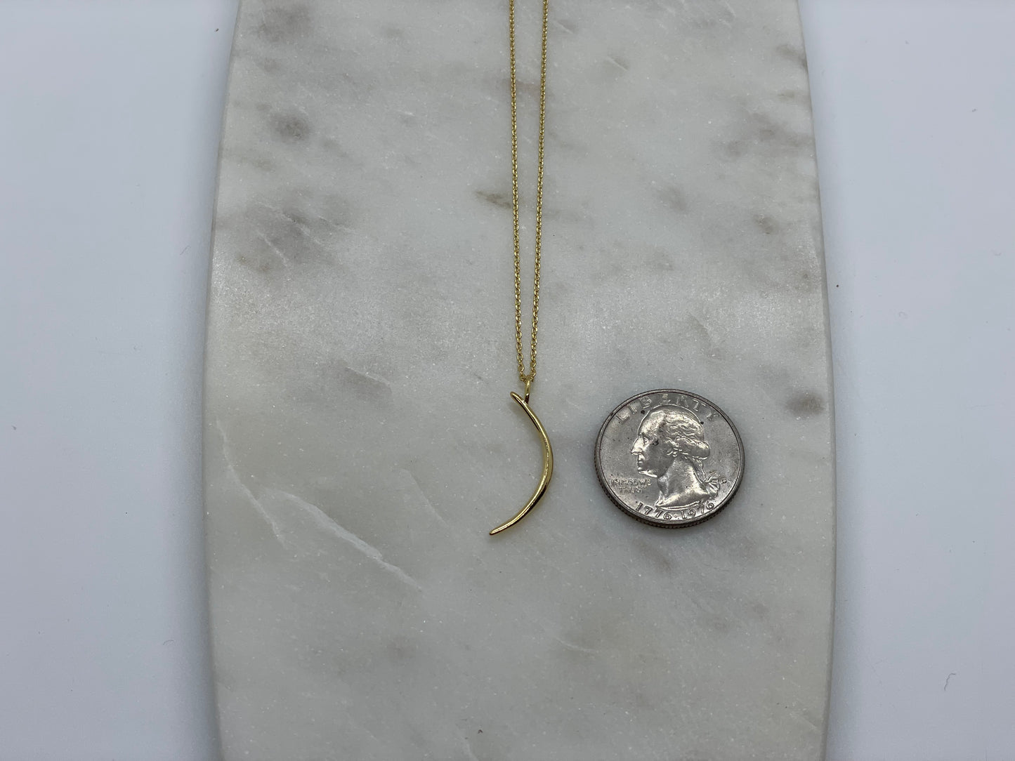 Crescent Moon Pendant