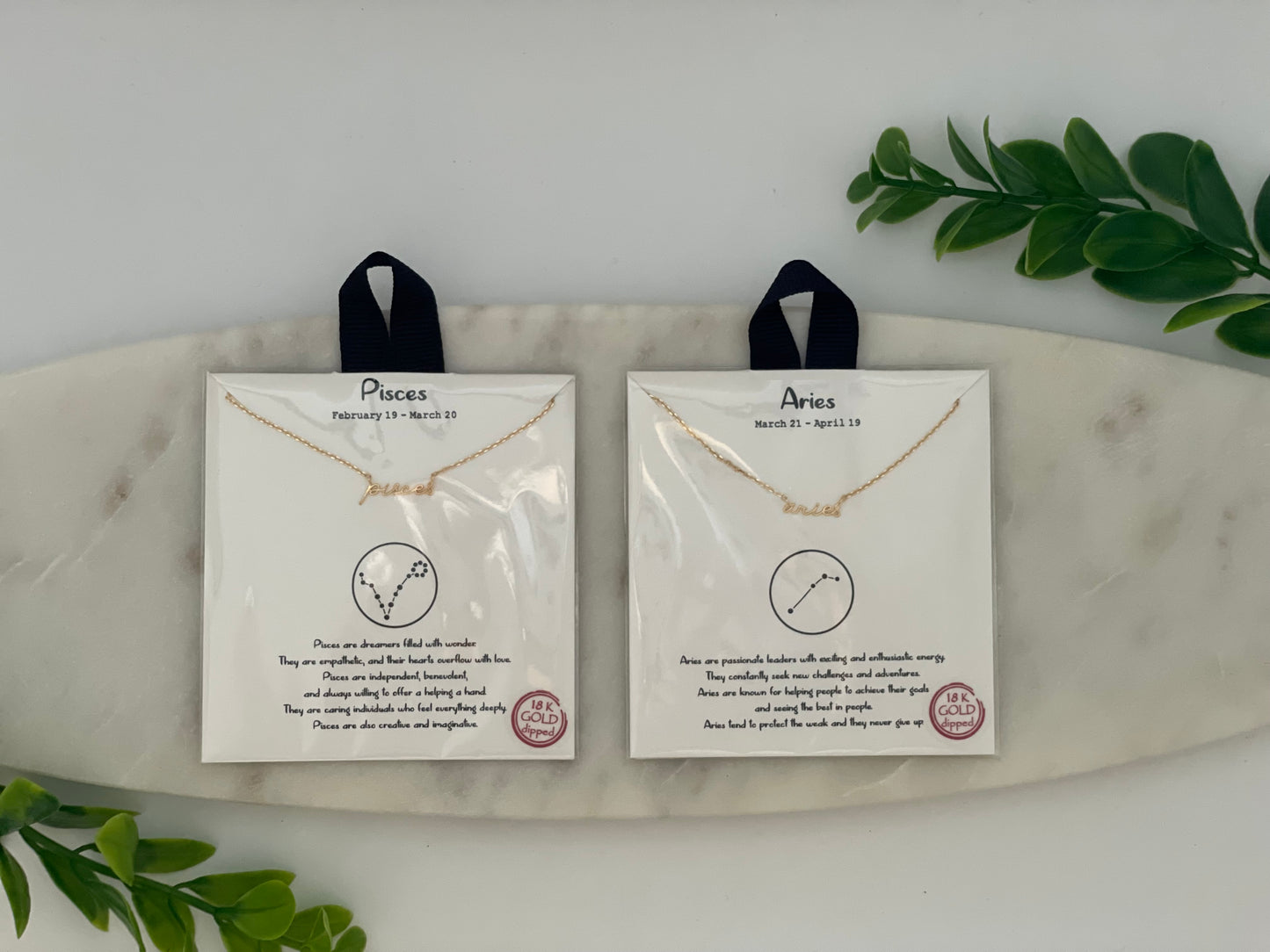 Zodiac Sign Necklaces