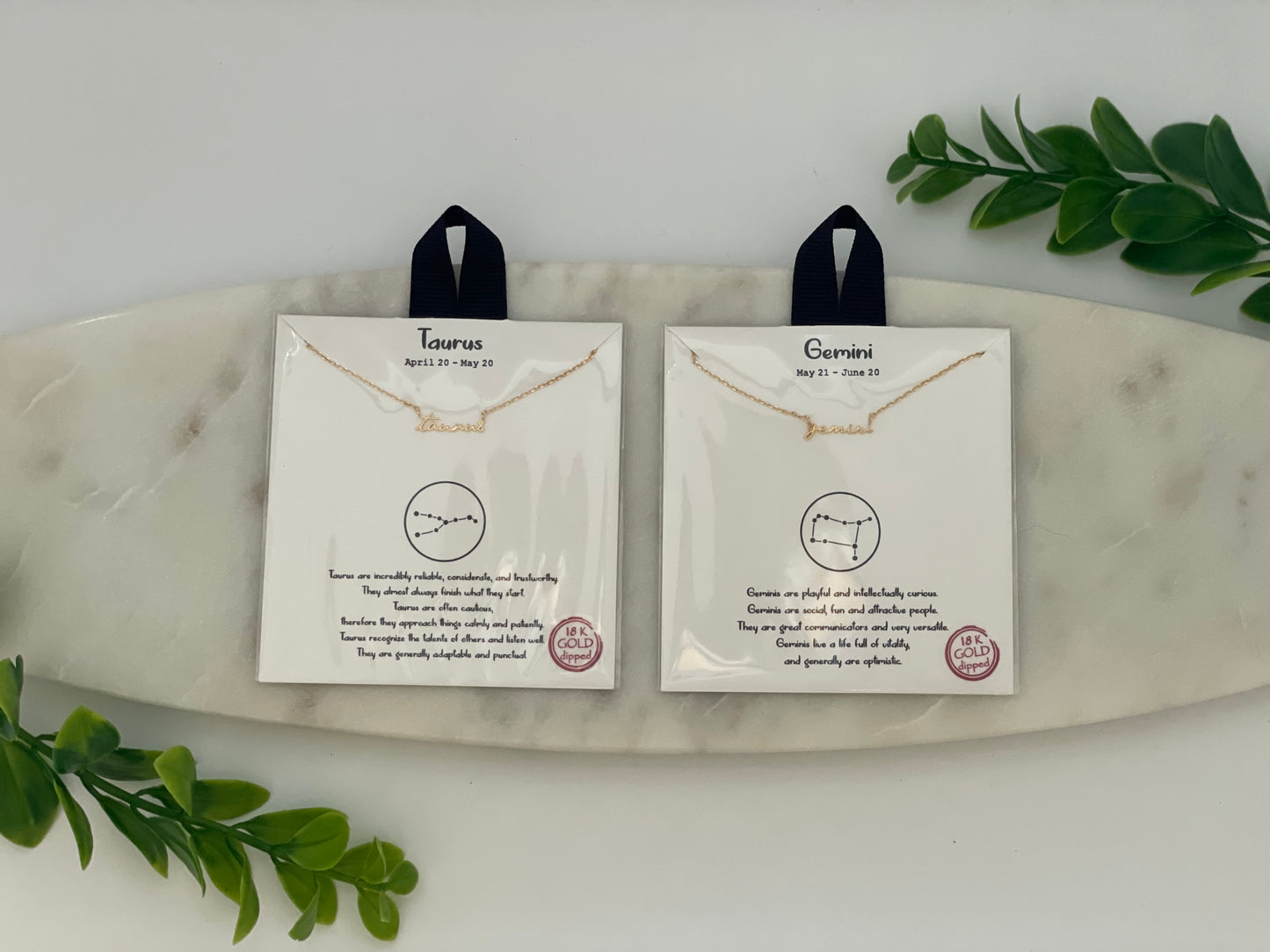 Zodiac Sign Necklaces