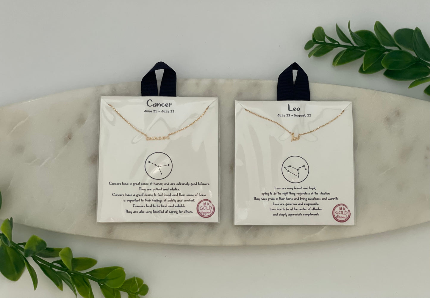 Zodiac Sign Necklaces