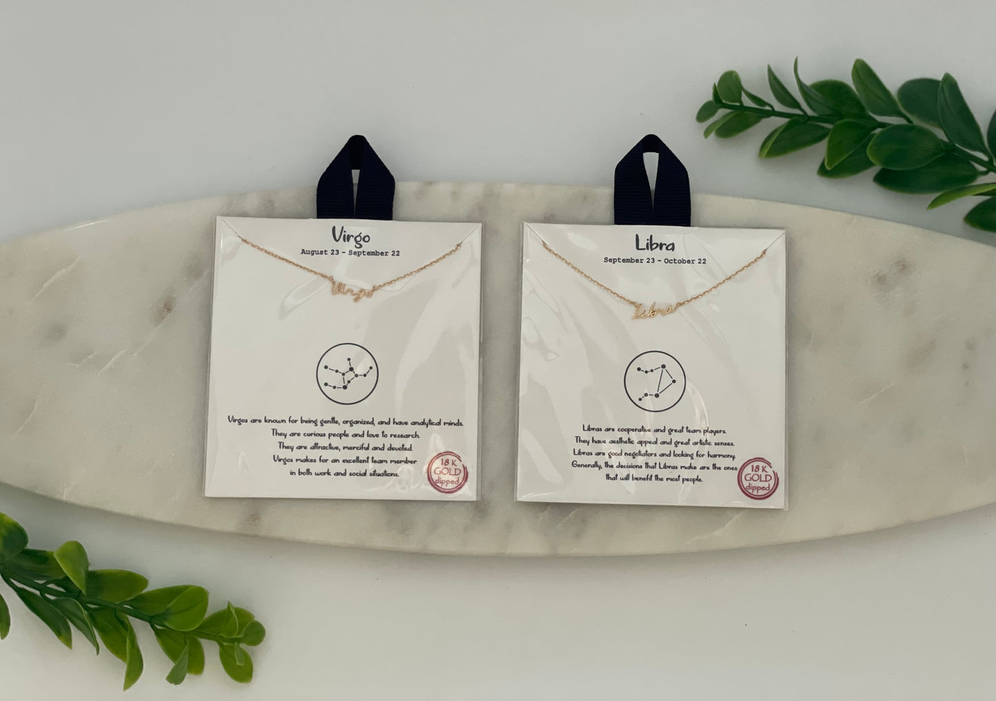 Zodiac Sign Necklaces