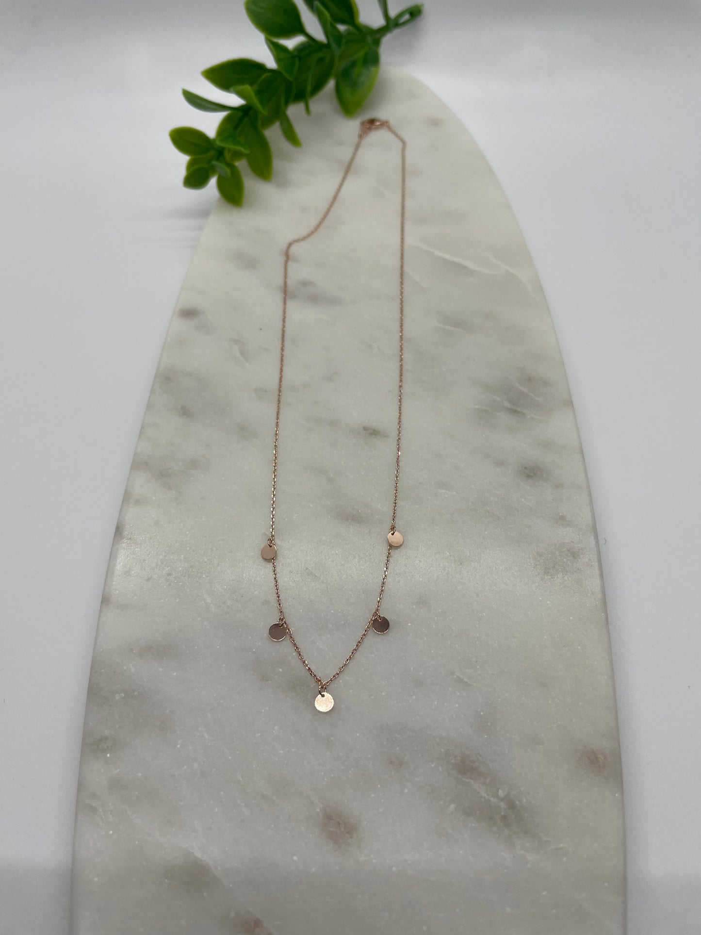 Circle Charm Necklace