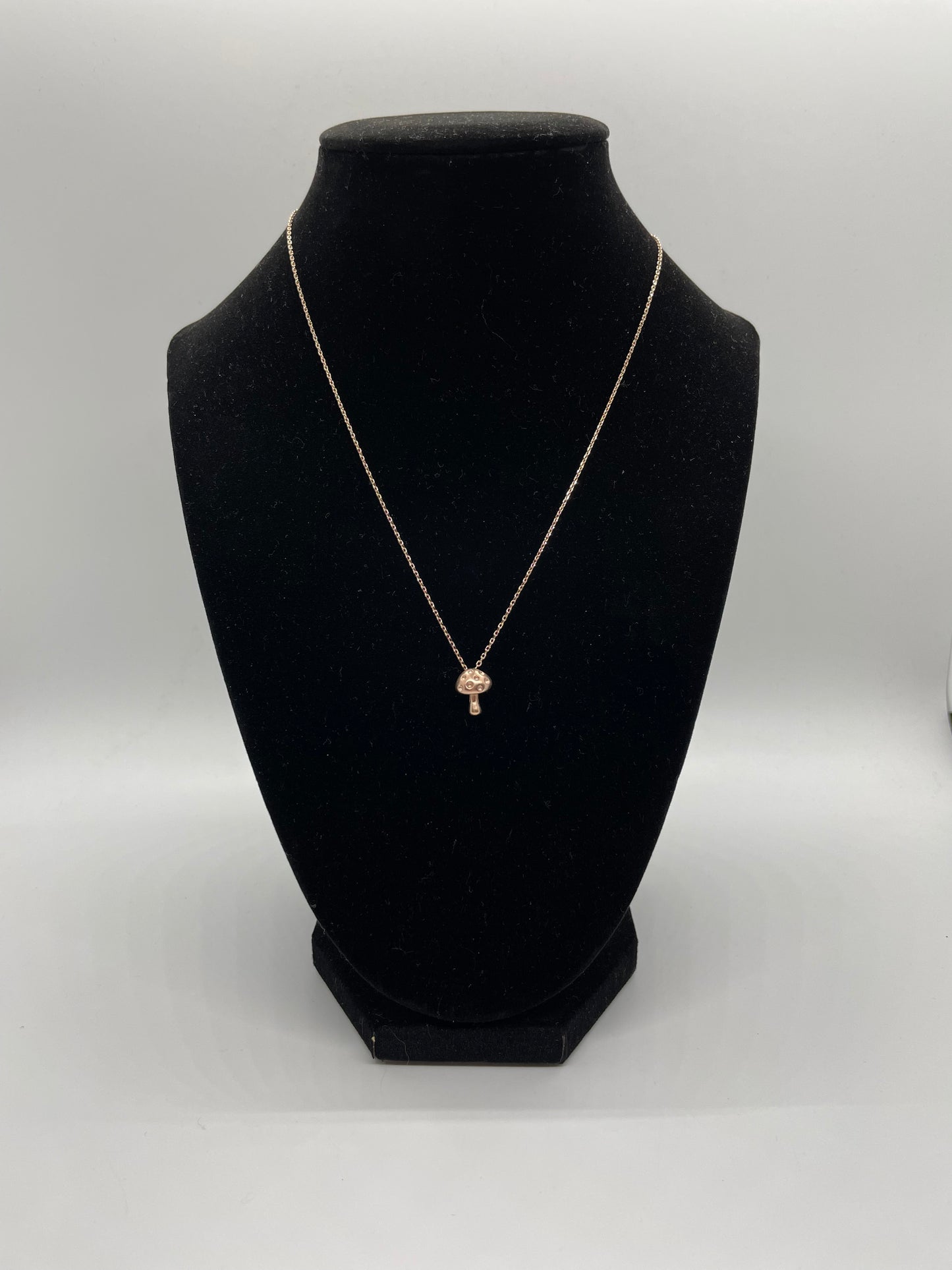 Mushroom Pendant Necklace
