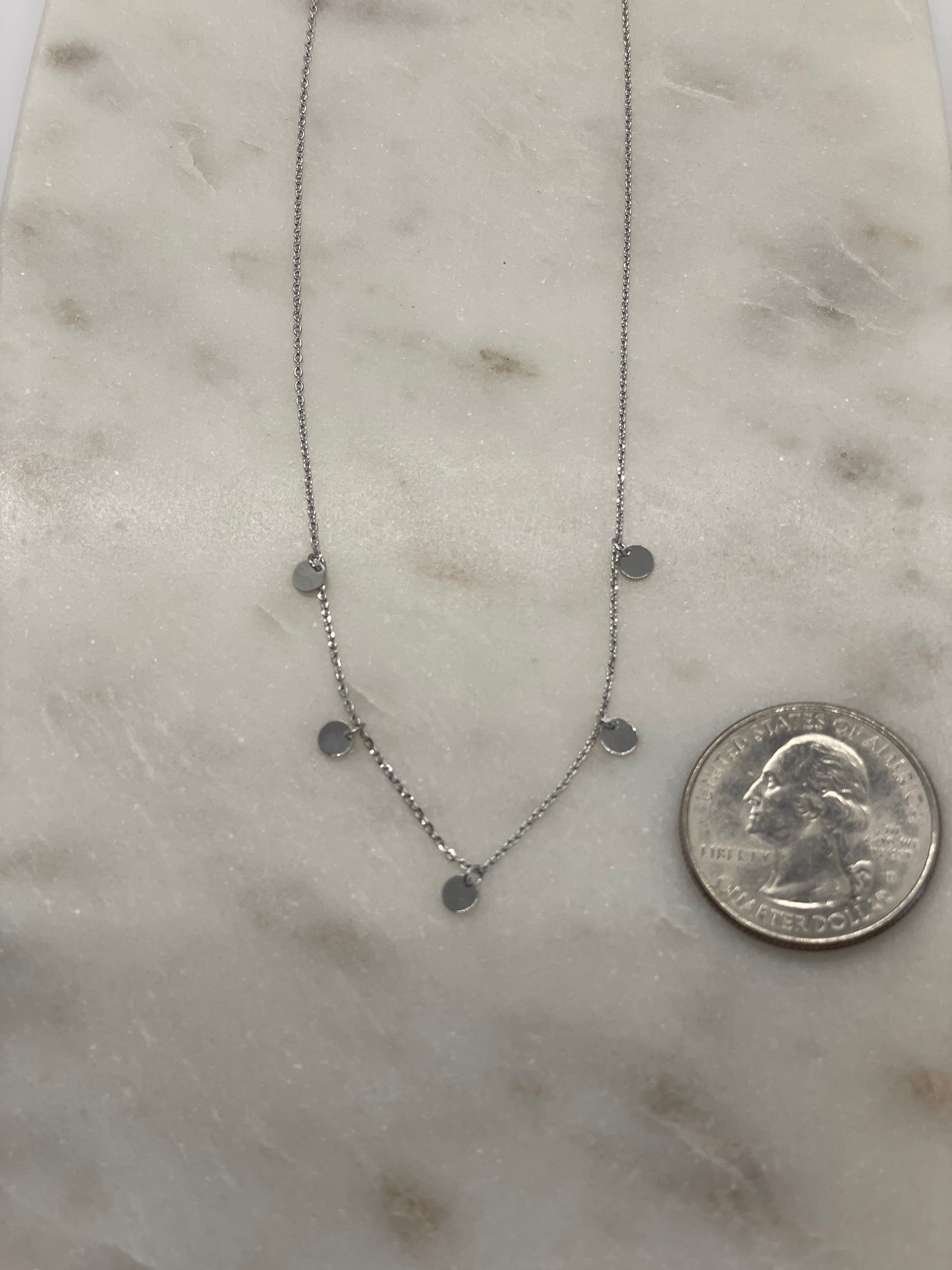 Circle Charm Necklace