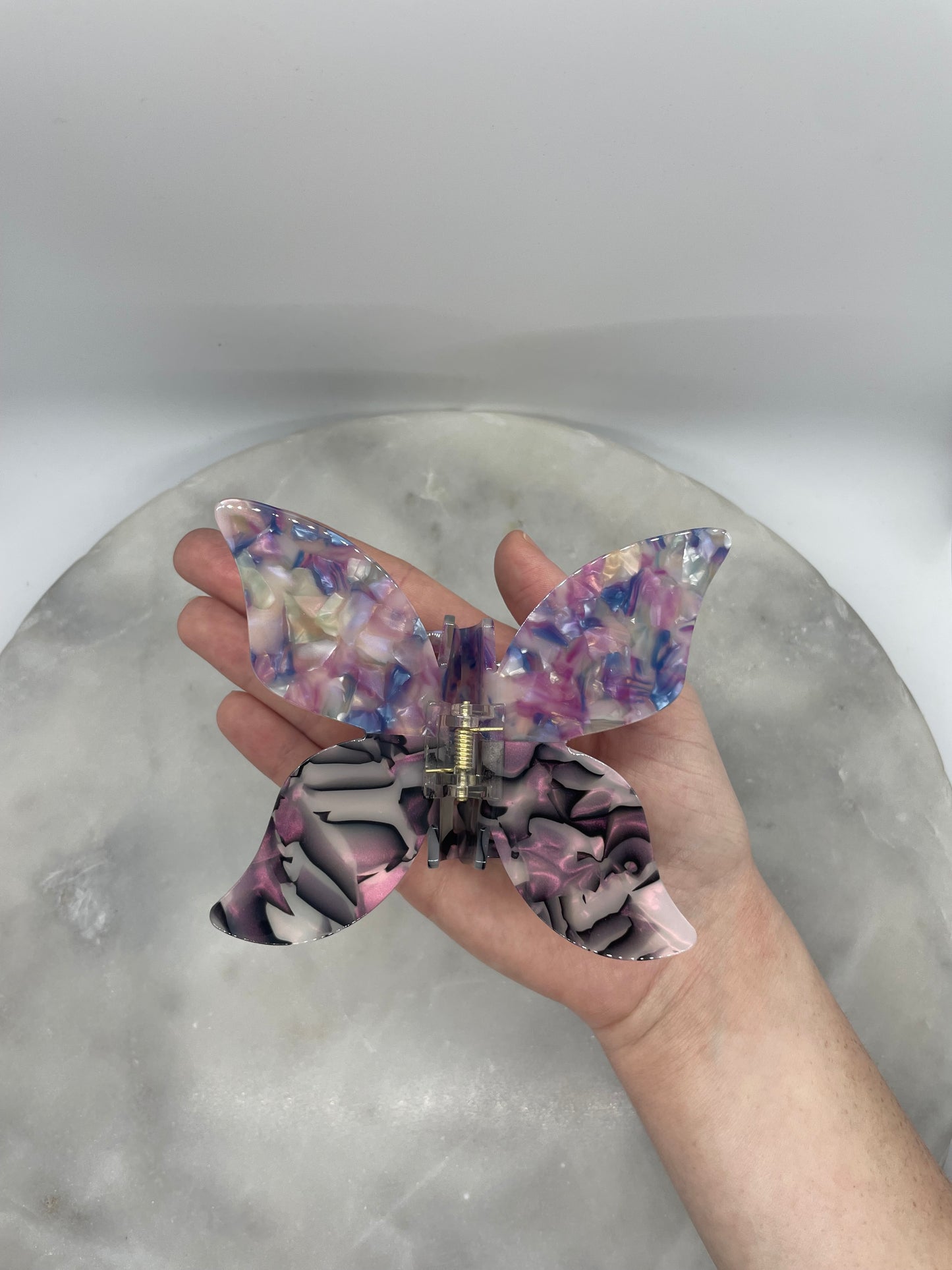 Large & Medium Butterfly Hair Claws