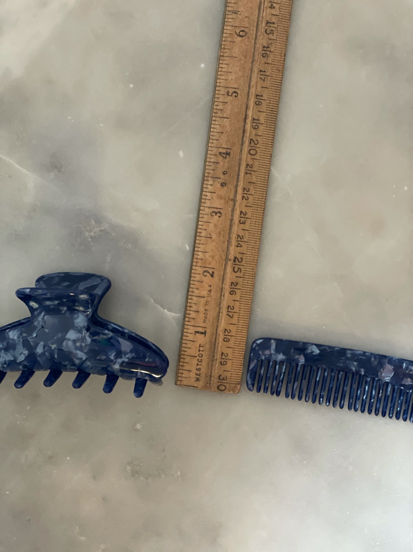 Small Hair Comb & Claw Set